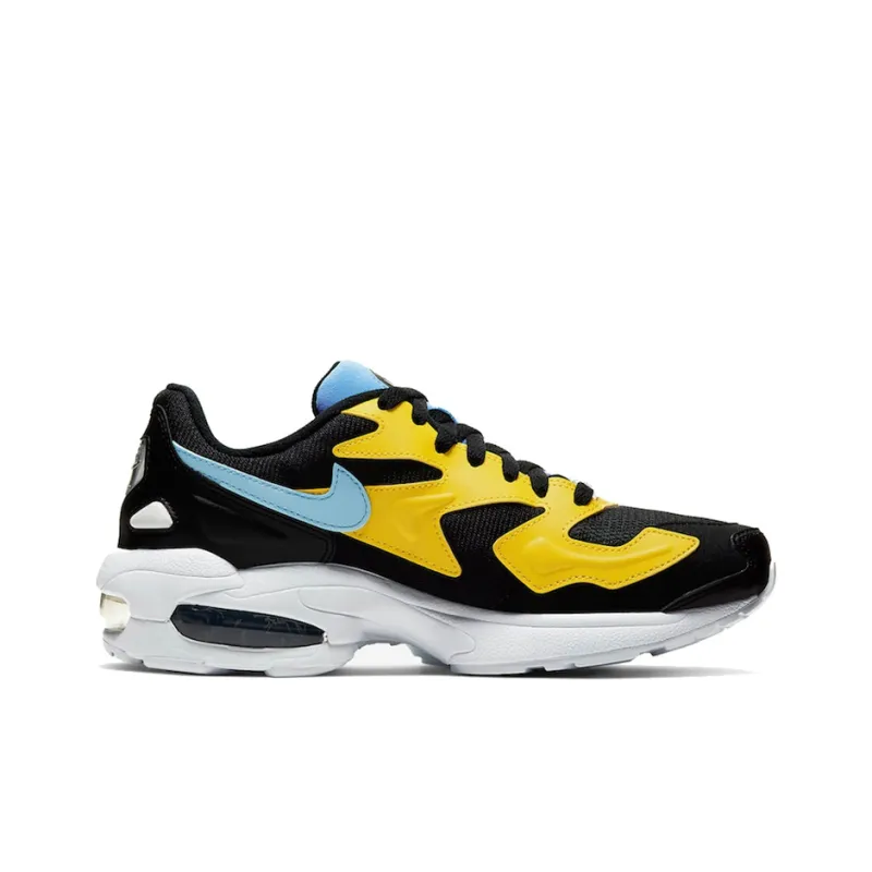 Nike Air Max 2 Light Yellow Light Blue Black Women's-1
