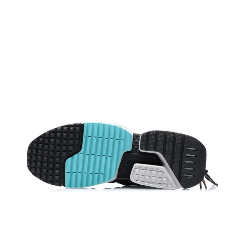 LiNing Pan Gu Casual Shoes Men Low Top Black/Silver-3