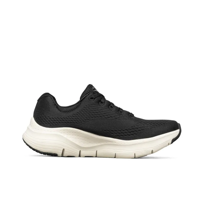 Skechers Arch Fit Sneakers Black/White Women's-1