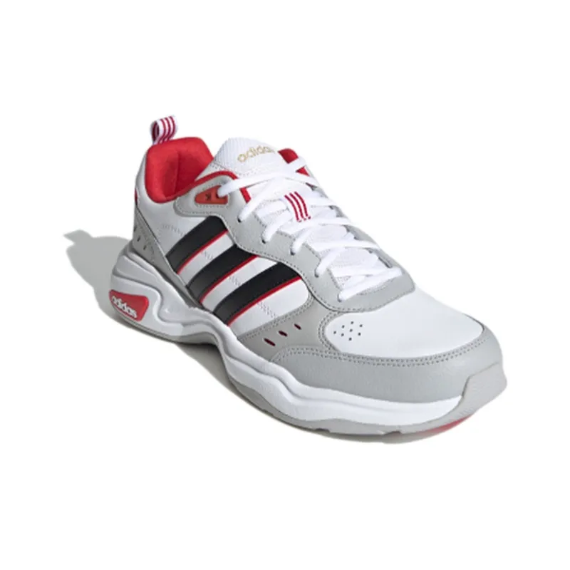 Adidas Neo Strutter 'White Gray Red'-2