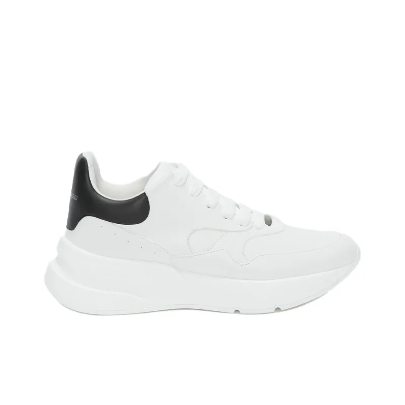 Alexander McQueen Oversized Runner Optic White Black-1
