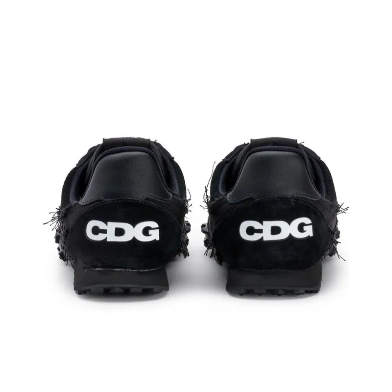 Nike Waffle Racer Comme Des Garcons Black-4