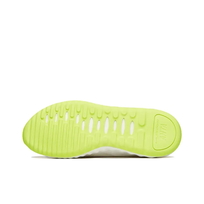 ANTA Casual Shoes Men Low Top Ivory White/Bright Blue-4