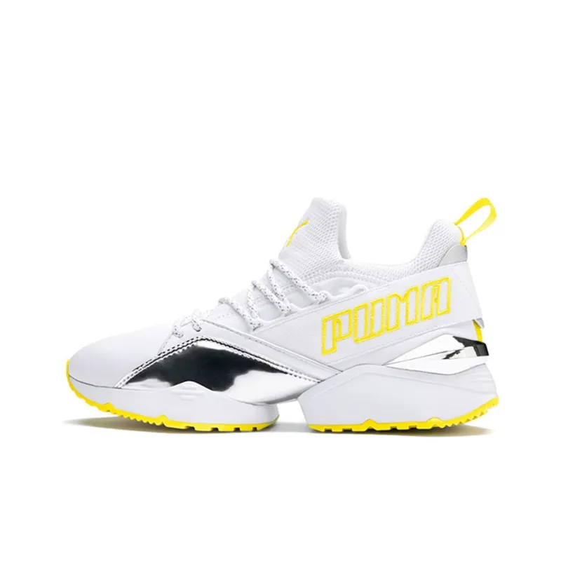 PUMA Muse Maia Tz Metallic 'Blazing Yellow' Women's-0