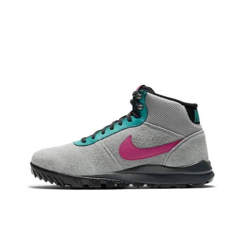 Nike Hoodland Casual Shoes Unisex Mid-Top Gray/Blue/Pink