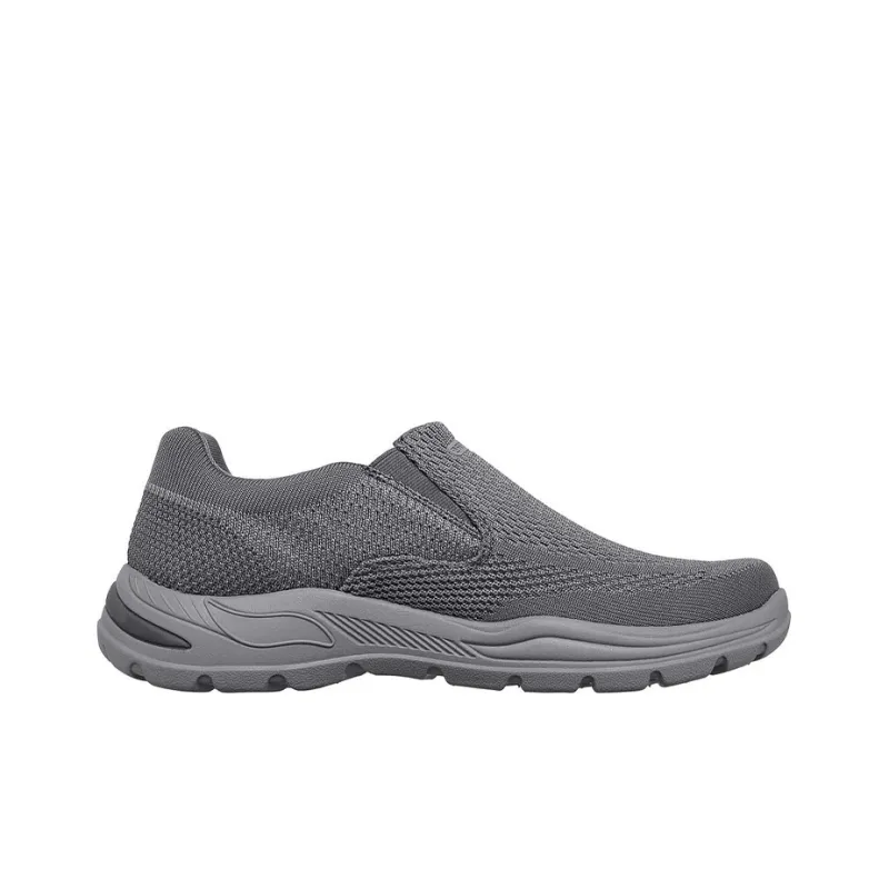 Skechers Arch Fit Motley Slip on Shoes Grey-1