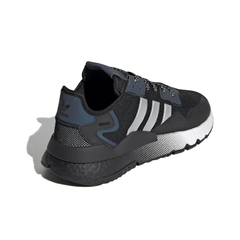 Adidas Originals Nite Jogger Silver Metallic Blue-3
