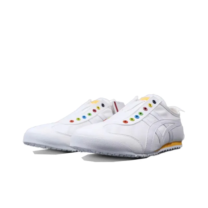 Onitsuka Tiger Unisex Mexico 66 Slip-On White/Yellow-2