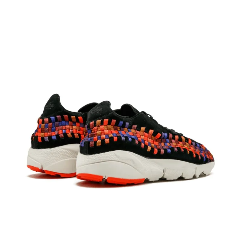 Nike Air Footscape Woven Black Rainbow-3
