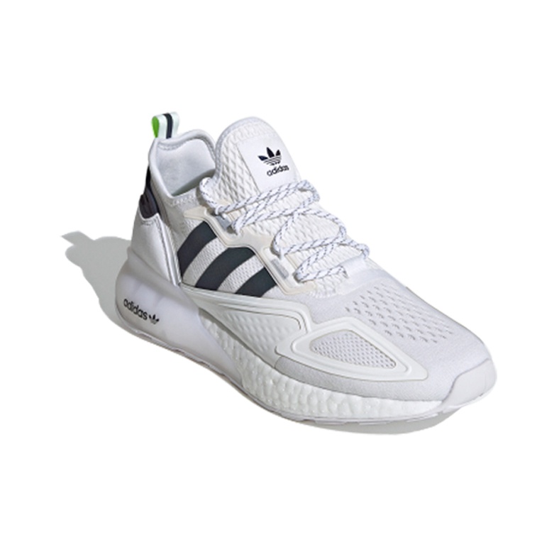 Adidas Originals Zx 2K Boost White Iridescent Core Black US