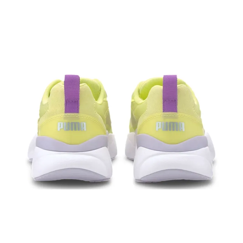 PUMA Lia Sheer Trainers Yellow Women's-4