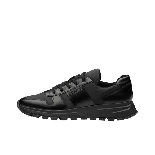 PRADA Casual carrier Men Low-Top Black