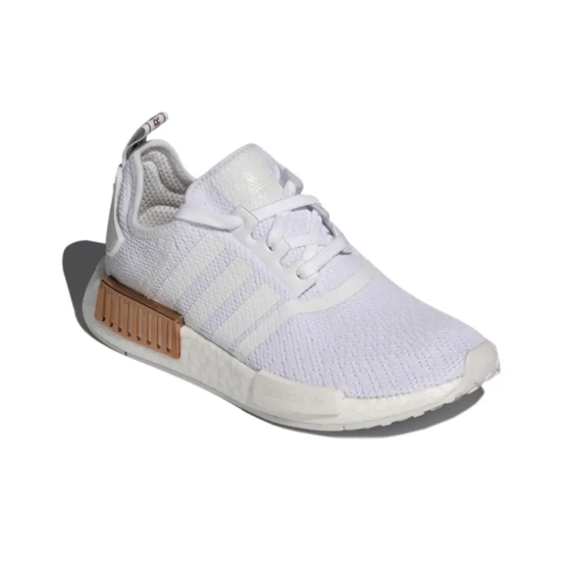 Adidas Nmd R1 White Copper Metallic Women's-2