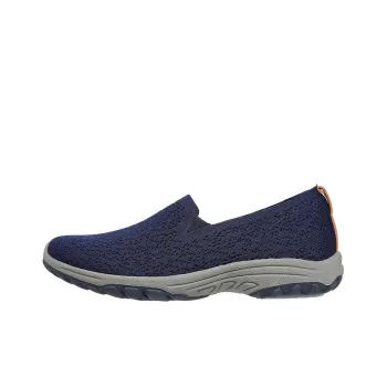 Skechers Reggae Fest Breathable Low-Top Casual Shoes Women's Marine Blue