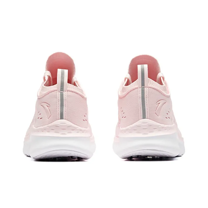 Anta Breathable Lightweight Low-Top Casual Shoes Women's Pearl Pink-3