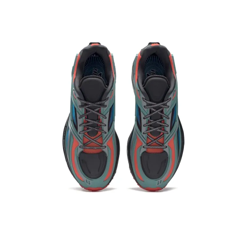 Reebok Unisex Premier Road Modern Running Shoes Grey/Green/Orange-4