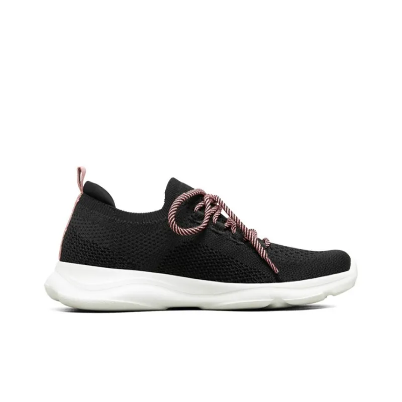 Skechers Bobs Surge Running Shoes Black/White/Pink Women's-1