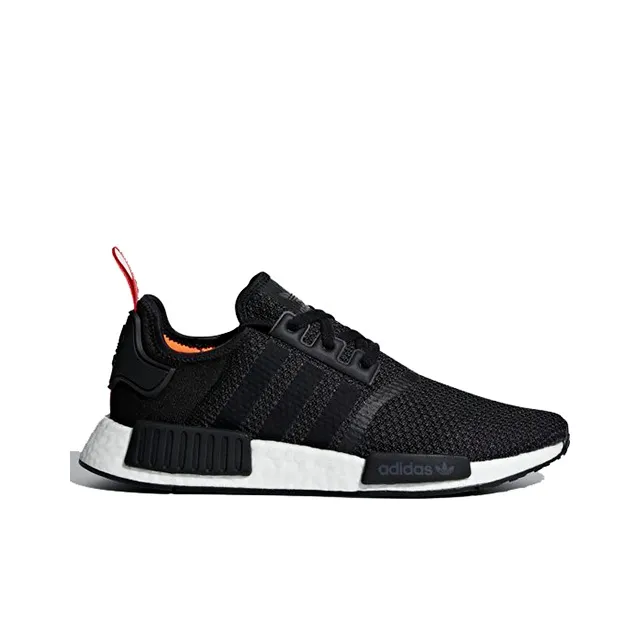 Adidas Nmd R1 Core Black Solar Orange-1