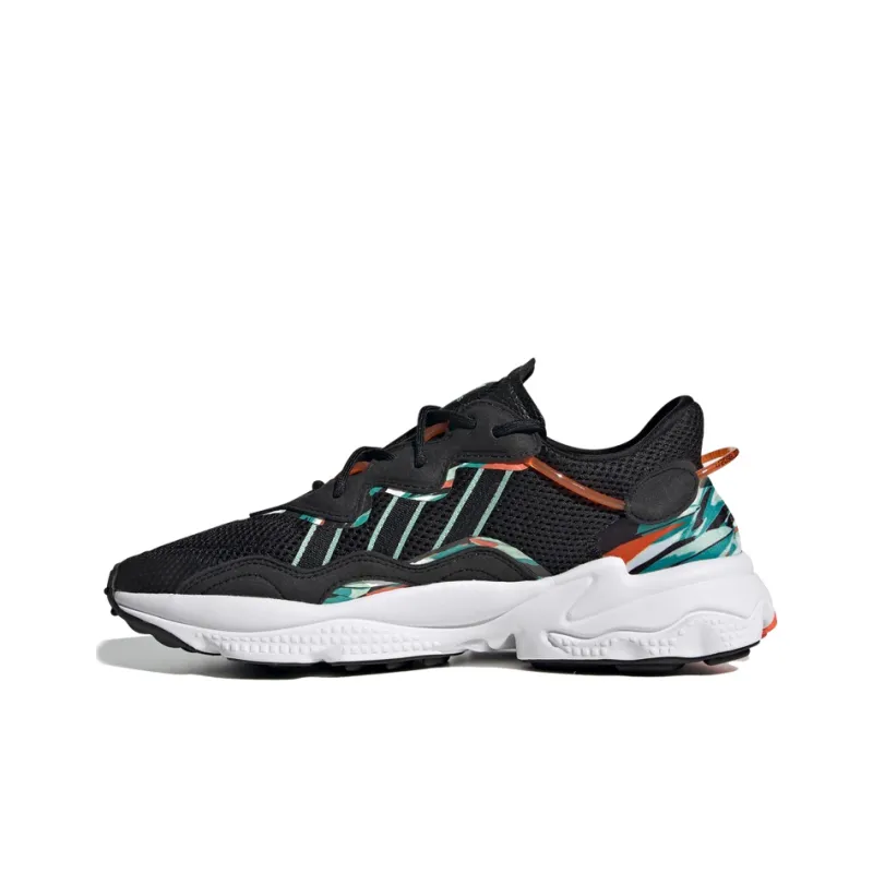 Adidas Ozweego Geometric Jungle Print Black-0