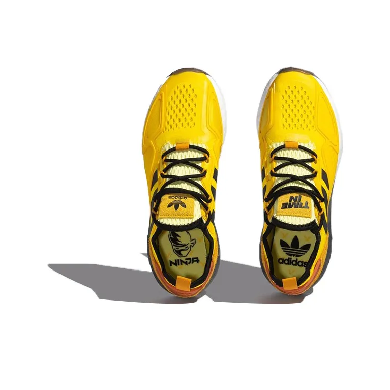 Adidas Zx 2K Boost Ninja Time In Yellow-4