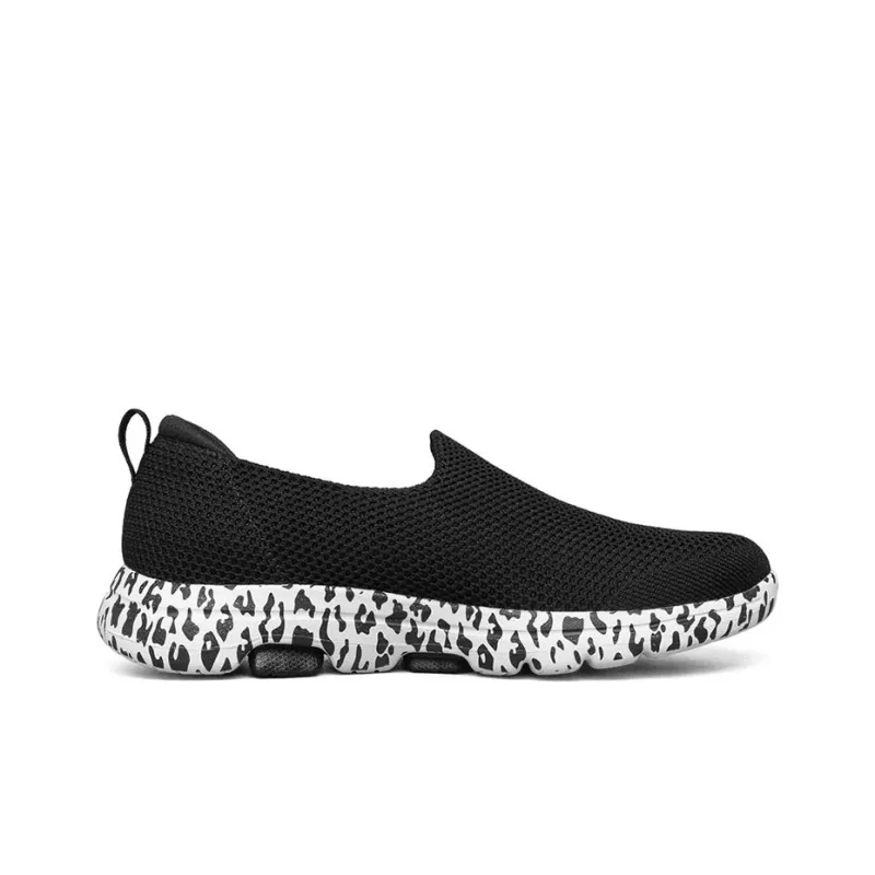 Skechers Go Walk 5 Loafers Black/White Women's-1