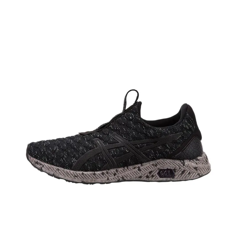 Asics Hypergel Gel Kenzen Abrasion Resistant Breathable Low Top Casual Shoes Men's Carbon Black-0