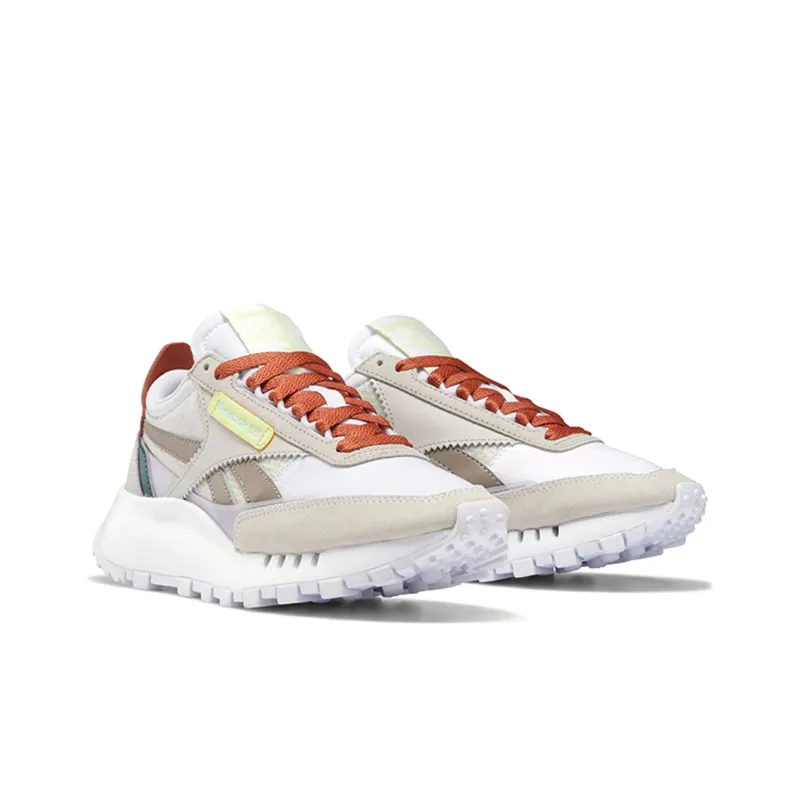 Reebok Women's Classic Leather Legacy 'White Luminous Lilac' Women's-5