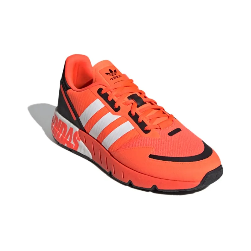 Adidas Zx 1K Boost Solar Red White Black-2