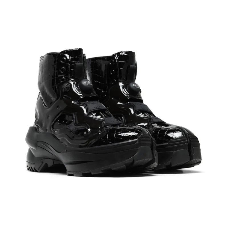 Reebok Tabi Instapump Fury Lo X Maison Margiela 'Dark Black'-2