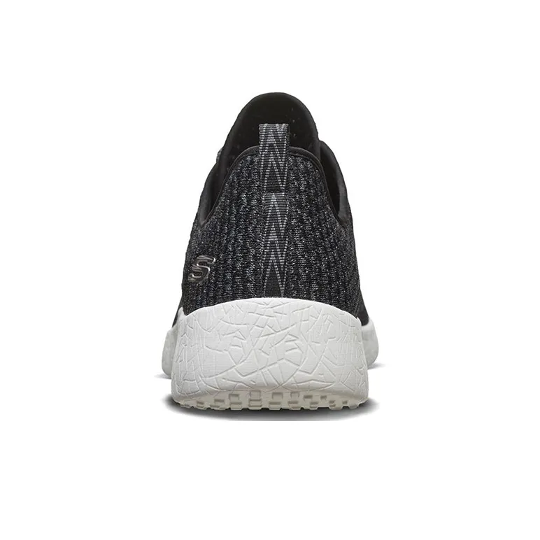 Skechers Burst Cushioned Slip Resistant Abrasion Resistant Low Top Casual Shoes Men's Black-3