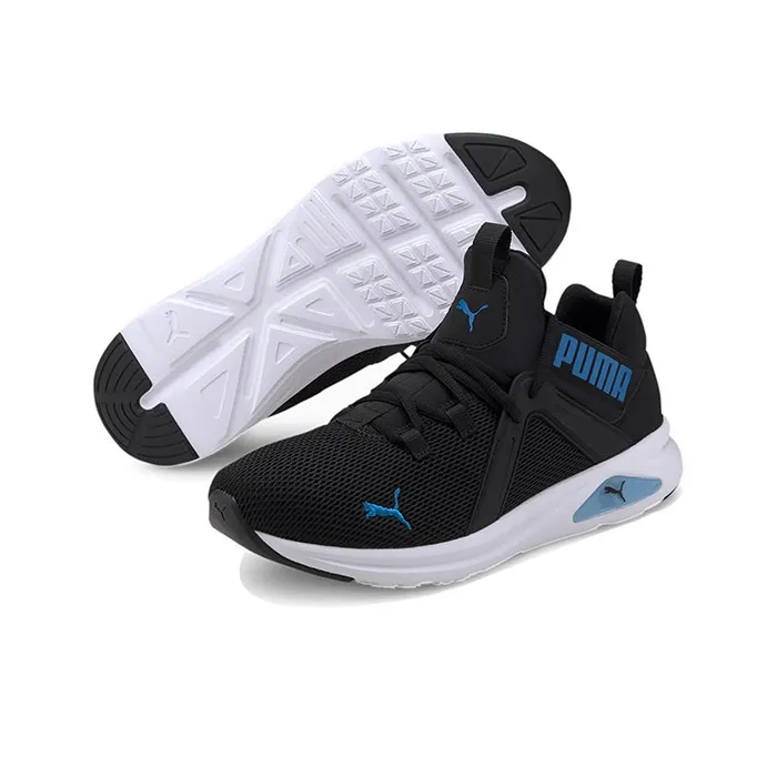 PUMA Enzo 2 Low top Running Shoes Black/Blue-4