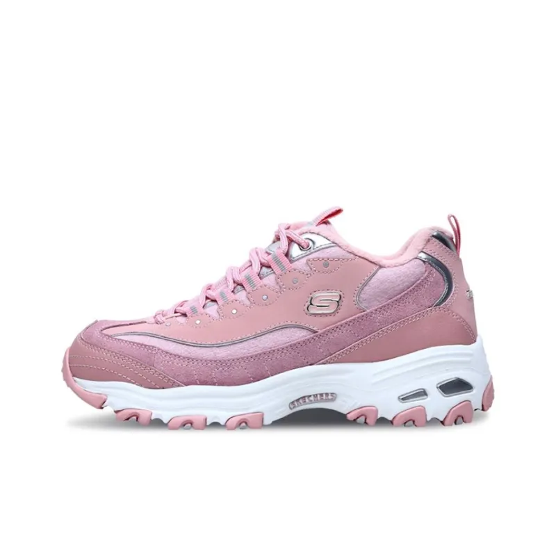 Skechers D'lites Sports Shoes Pink/Red/White Women's-0