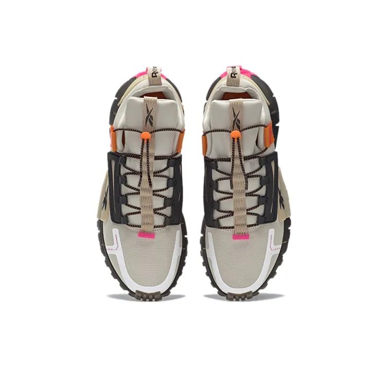 Reebok Zig Kinetica Edge Alabaster Orange Pink-3