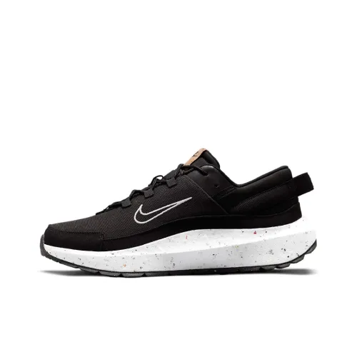 Nike Crater Casual Shoes Men Low-Top Black/White