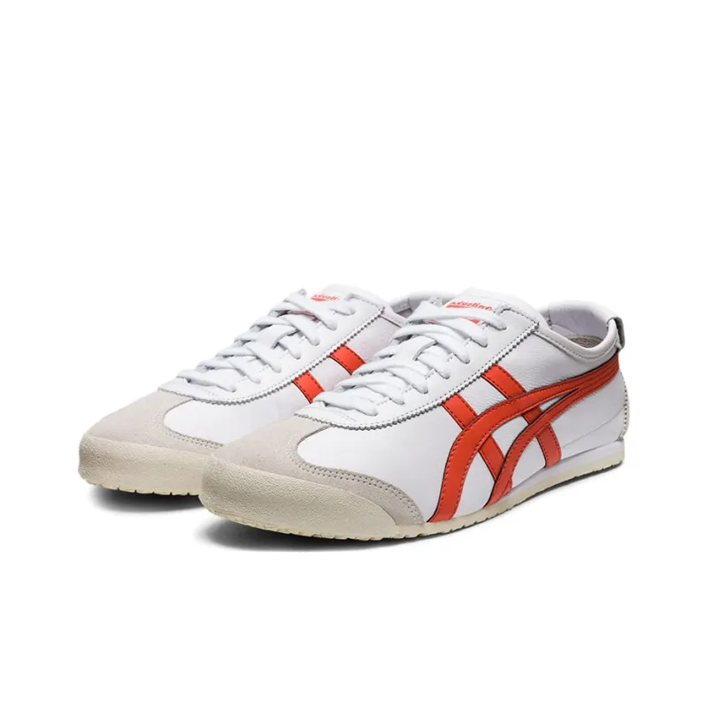 Onitsuka Tiger Mexico 66 White Red Snapper-2