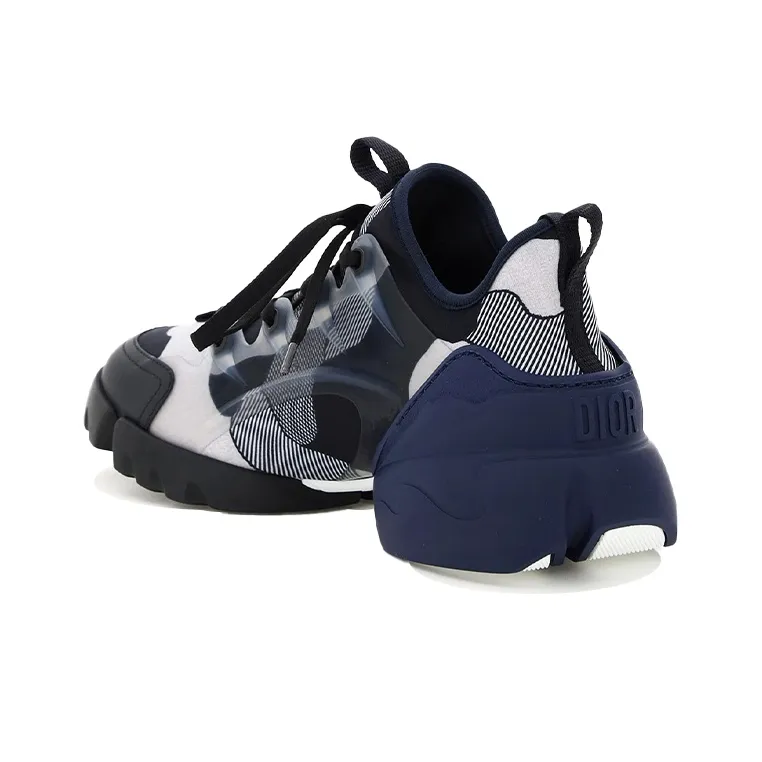 DIOR D Connect Athletic Shoes Women's Dark Blue-2