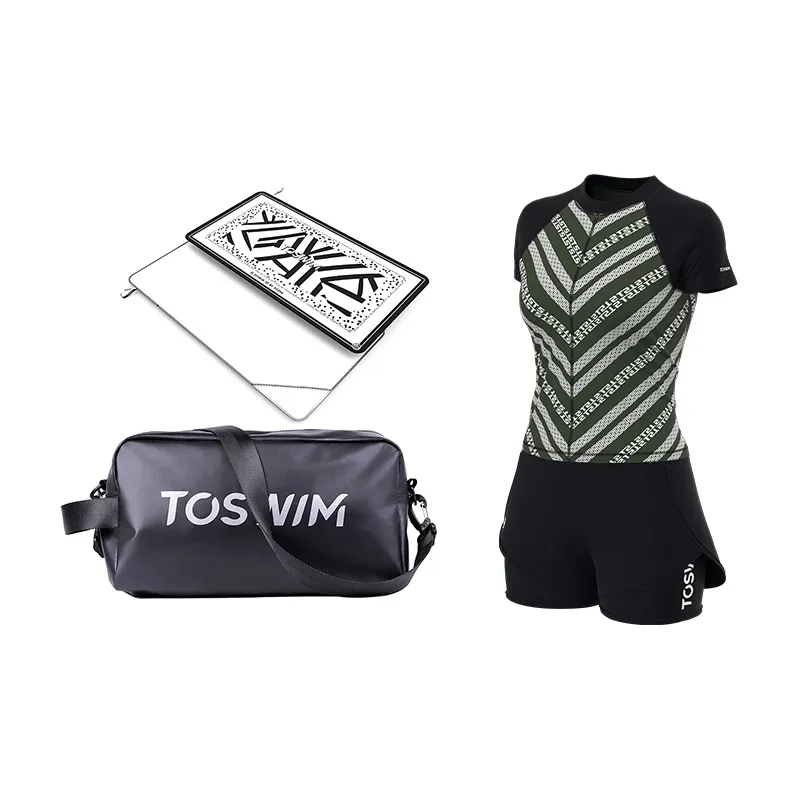 TOSWIM Swimming Sets Polyamide Elastane Graphene Polyester Surfing Women's-2
