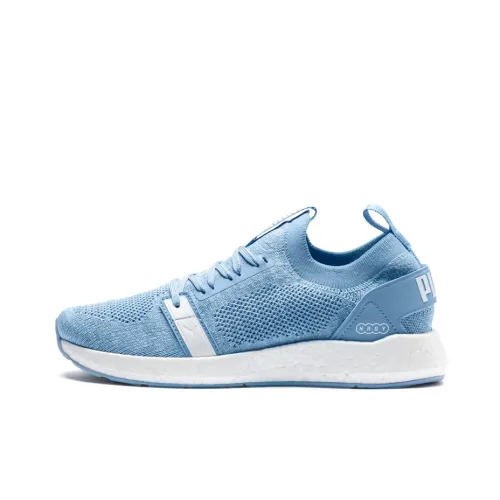 PUMA Nrgy Neko Engineer Knit Durable Cushioning Low-Top Casual Shoes Women's Blue