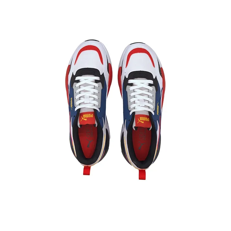 PUMA X Ray 2 Square Pack Low Running Shoes Blue/Red/White-2