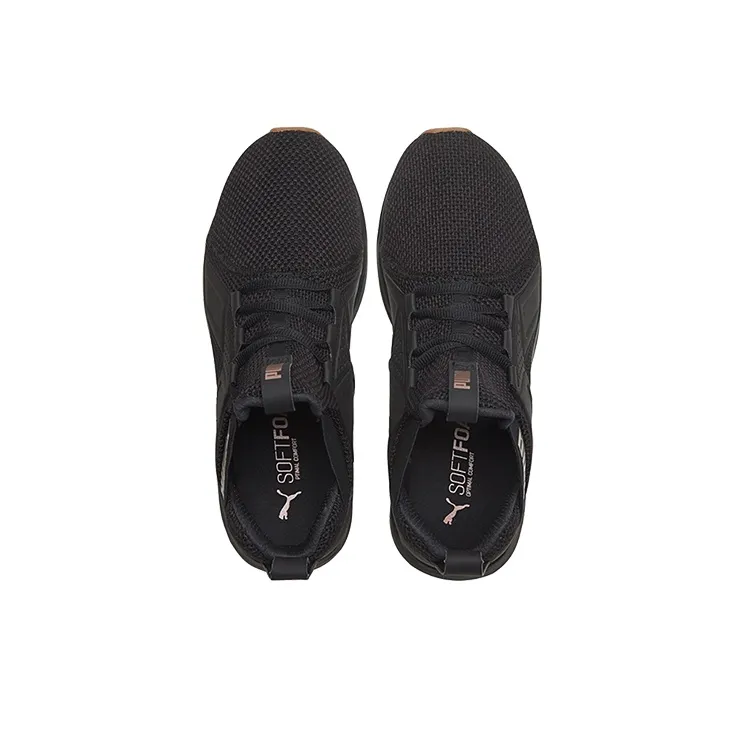 PUMA Enzo Weave 'Black Rose Gold' Women's-3