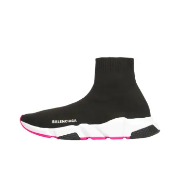Balenciaga Speed Trainer 'Black Pink Sole' Women's