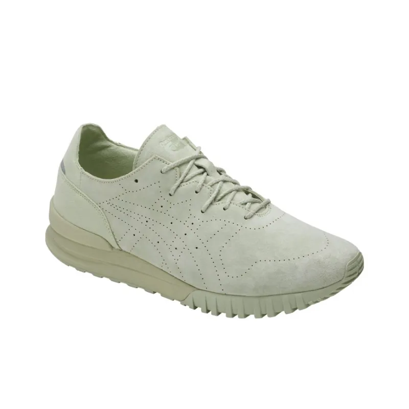 Onitsuka Tiger Samsara Anti-Slip Wear-Resistant Low-Top Casual Shoes Unisex Light Grass Green-2