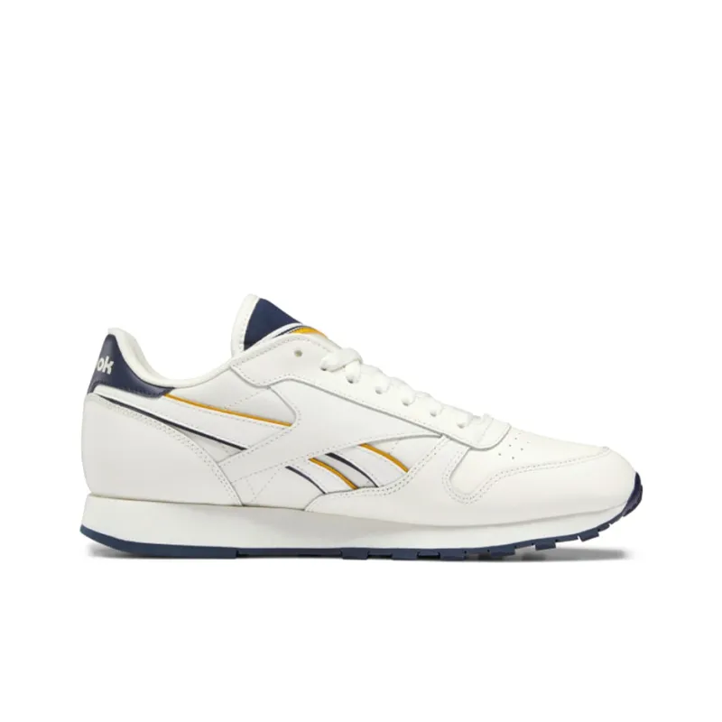 Reebok Classic Leather 'Chalk Vector Navy Gold'-1