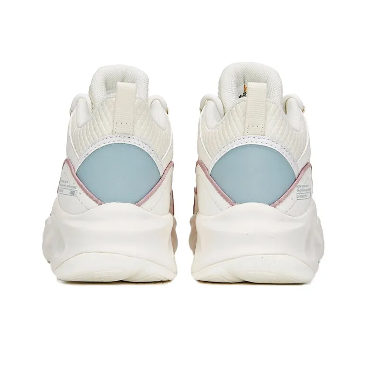 361° Liaoyuan Low Top Casual Shoes Women's White Green-2