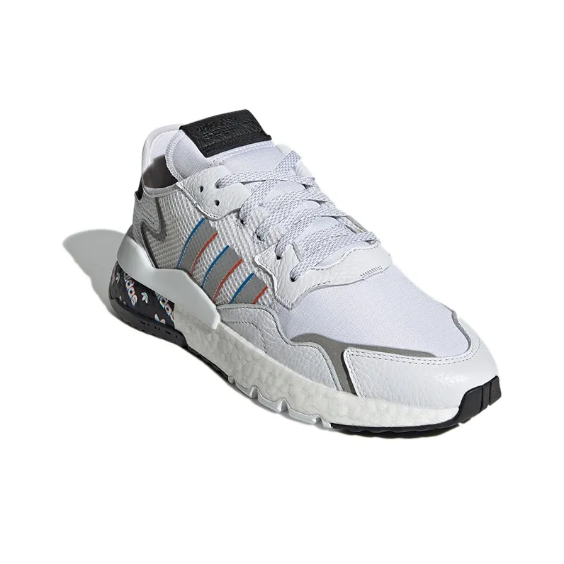 Adidas Originals Nite Jogger 'White Black Silver'-2