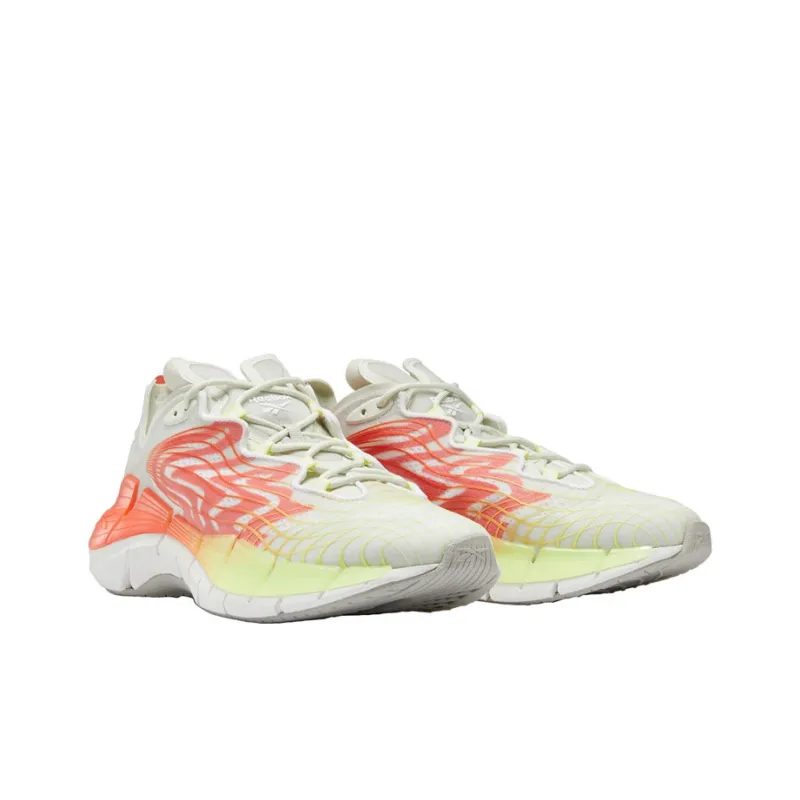 Reebok Zig Kinetica 2 Casual Shoes Men Low-Top White/Orange/Yellow-2