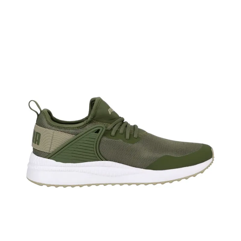 PUMA Pacer Next Cage Anti-Slip Wear-Resistant Low-Top Social Casual Shoes Women's Army Green-1