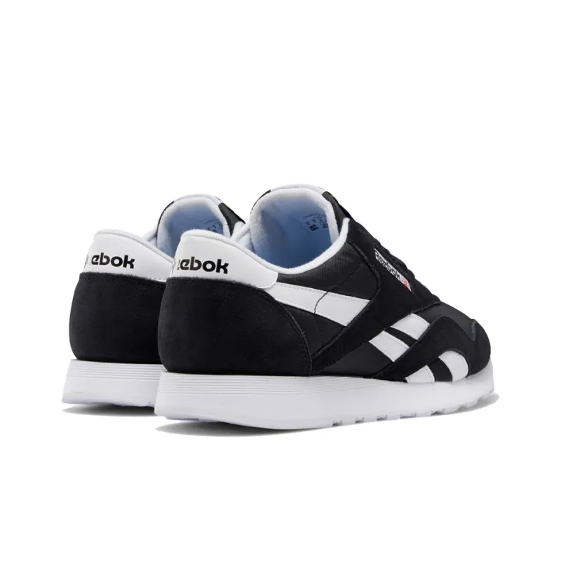 Reebok Classic Nylon 'Black White'-3