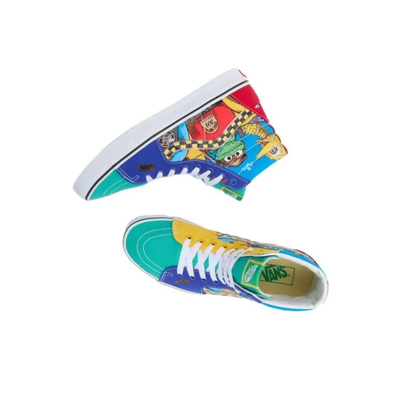 Vans Sesame Street X Sk8 Hi 'Oscar's Taxi Service'-3