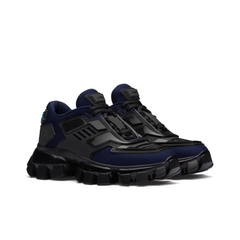 PRADA Cloudbust Thunder Casual Shoes Women's Low-Top Black/Blue-2